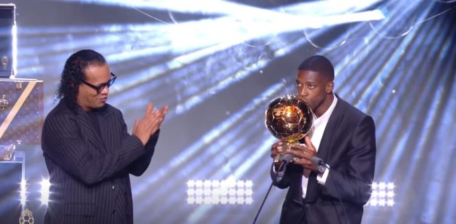 
					Ousmane Dembele Resmi Dinobatkan Sebagai Pemenang Ballon d’Or 2025
