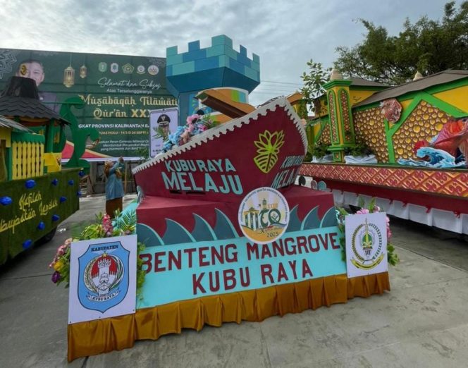 
					Kafilah Kubu Raya Angkat Tema “Benteng Iman, Mangrove Kehidupan” di Pawai Ta’aruf MTQ ke-33 Kalbar