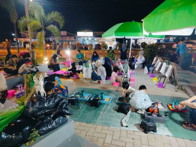 
					Taman Dirgantara Lanud Supadio Jadi Ruang Publik Favorit Anak Setiap Malam Minggu