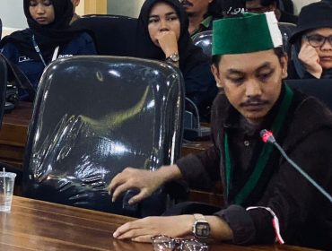 Wakil Sekretaris Bidang Pendidikan, Sosial, dan Kesejahteraan Masyarakat Badan Koordinasi Himpunan Mahasiswa Islam Kalimantan Barat (Badko Kalbar), Wahyu Saputra