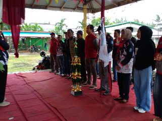 Kontingen Kecamatan Batu Ampar dalam ajang Pekan Olahraga dan Seni (PORSENI) APBEDNAS dan APDESI ke-5 tahun 2025