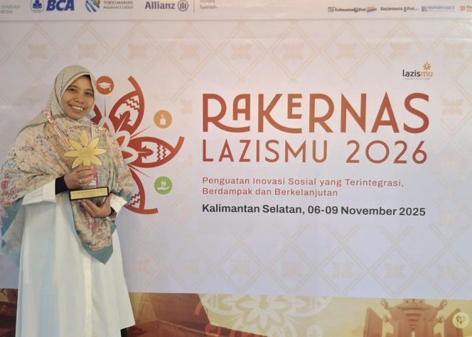 
Lazismu Kalimantan Barat Raih Penghargaan Program Ekonomi Terbaik di Rakernas Lazismu 2026