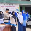 Nayla Zakiyatil Fikriyah, siswi asal Desa Jawa Tengah, Kecamatan Sungai Ambawang, secara resmi dilepas untuk mengikuti Olimpiade Bahasa Arab Tingkat Nasional 2025