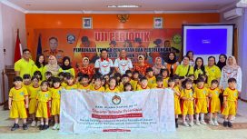 Kantor SAR Pontianak melaksanakan program “SAR Goes to School” untuk siswa TK Bina Bhakti
