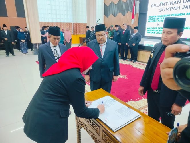 
					Direktur Perumda Aneka Usaha Menanjak Bahagia Paparkan Visi-Misi Lima Tahun ke Depan