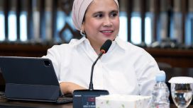 Fenty Noverita selaku Wakil Ketua Umum Bidang Pendidikan dan Kebudayaan Kamar Dagang dan Industri (KADIN) Provinsi Kalimantan Barat