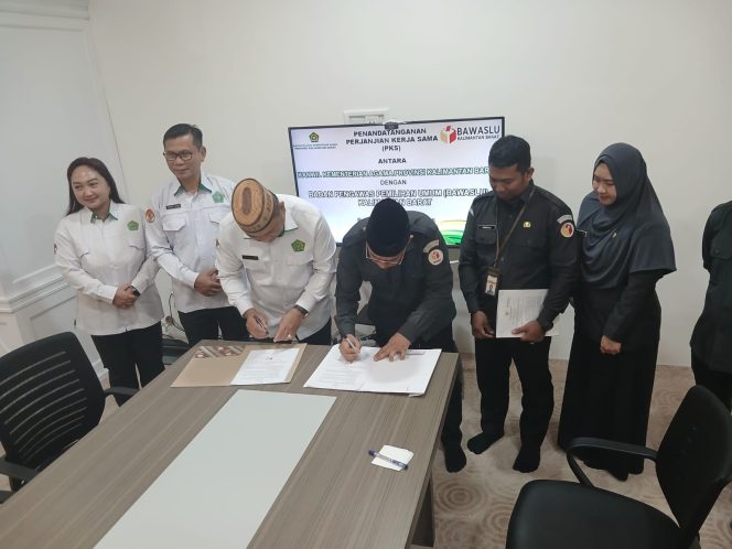 
					Bawaslu Kalbar Gandeng Kanwil Kemenag Perluas Edukasi Pengawasan Demokrasi
