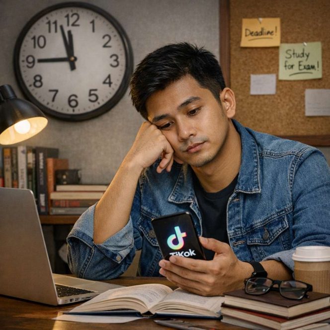 
					Prokrastinasi Akademik Mahasiswa: Lemahnya Self-Regulation dan Normalisasi Kebiasaan Menunda
