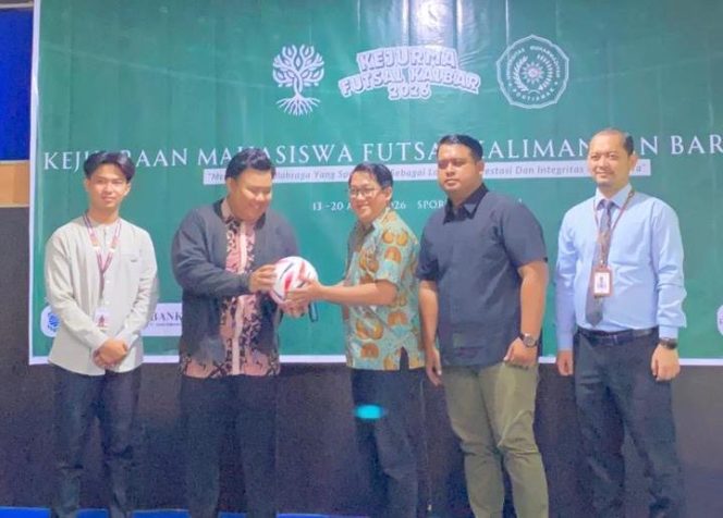 
Pembukaan Kejuaraan Futsal Mahasiswa Kalbar 2026 Resmi Digelar di Pontianak