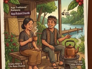 Kopi Mesra Bubuk, Teman Ngopi Santai dari Kalimantan Barat