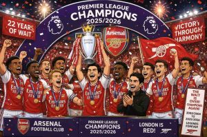 Penantian 22 Tahun Berakhir, Arsenal Resmi Juara Liga Inggris Musim 2025/2026