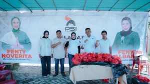Sambut Idul Adha, Fenty Noverita Bendum DPP PSI Adakan Pemotongan Sapi Kurban di Mempawah