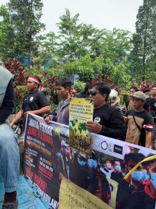 Masa Aksi BEM Universitas Tanjungpura