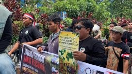 Masa Aksi BEM Universitas Tanjungpura
