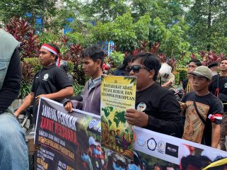 Masa Aksi BEM Universitas Tanjungpura