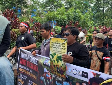 Masa Aksi BEM Universitas Tanjungpura