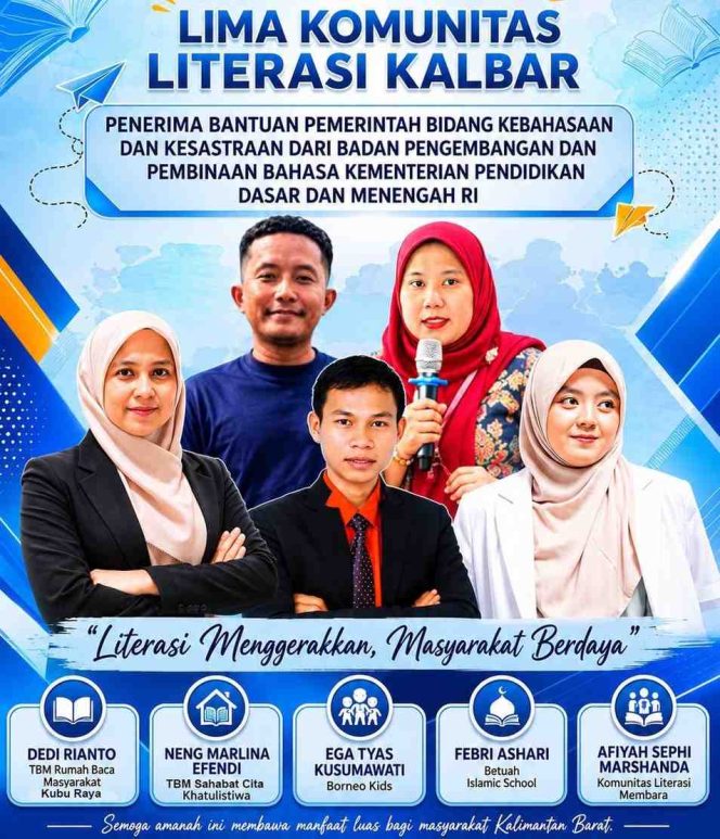 
Ikhtiar Menghidupkan Inklusifitas Gerakan Literasi di Tanah Kayong