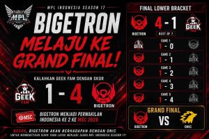 Bigetron Melaju ke Grand Final MPL ID Season 17, Tumbangkan Geek Fam 4-1 dan Amankan Tiket MSC 2026