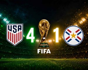Amerika Serikat Raih Kemenangan Besar, Bungkam Paraguay 4-1 di Piala Dunia 2026