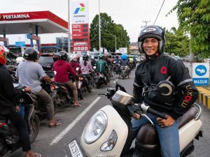 Antrean BBM di SPBU Pontianak dan Kubu Raya Ganggu Layanan Ojol, Driver Ojol Minta Pasokan Segera Stabil