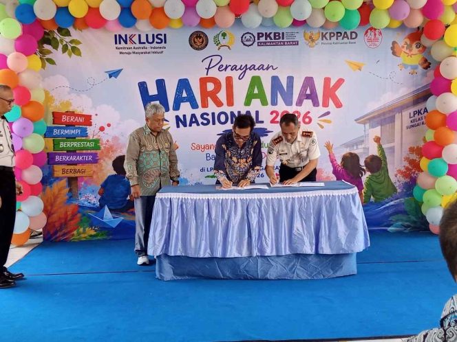
FIKPSI UM Pontianak dan LPKA Sungai Raya Teken Kerja Sama Pendampingan Anak Binaan di Hari Anak Nasional