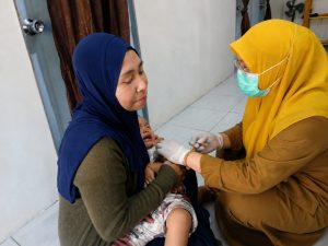 Puskesmas Punggur Berikan Vitamin A dan Obat Cacing untuk Dukung Tumbuh Kembang Anak