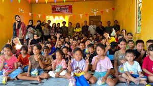Kelompok KKM 23 FISIP UNTAN Luncurkan “Rumah Karakter Desa”, Perkuat Pendidikan Karakter Anak di Aur Sampuk