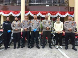 Polresta Pontianak Ungkap Lima Kasus Curanmor, Tiga Tersangka Ditangkap