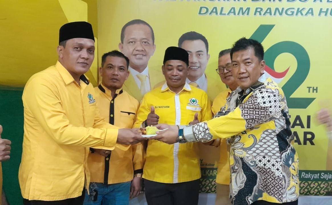 Golkar Kubu Raya Gelar Syukuran Sederhana HUT ke-62